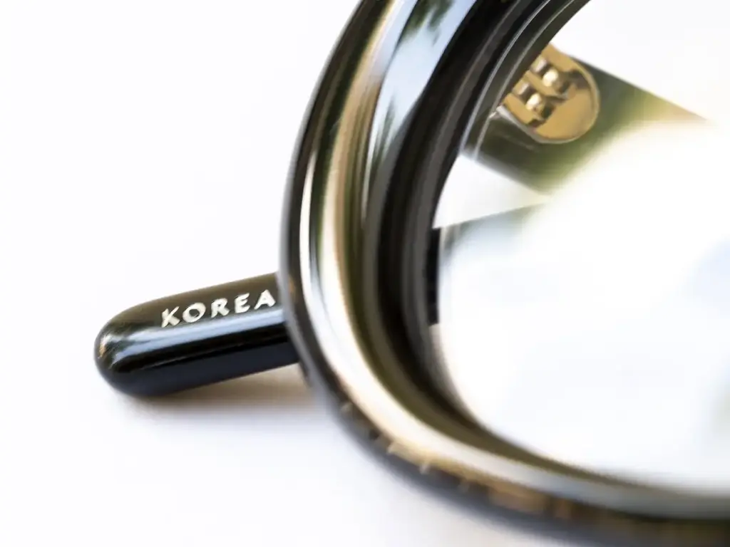 Detalle montura LABOR Korea — Dr. FOCUS Barcelona